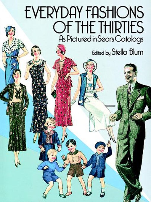 Cover image for Everyday Fashions of the Thirties As Pictured in Sears Catalogs